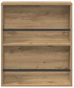 vidaXL Ράφι Περιοδικών με ράφι 2 pcs Artisan Oak 60 x 12 x 70 εκ