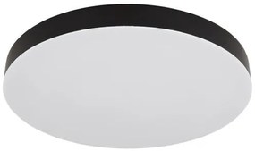 Πλαφονιέρα Φωτιστικό Οροφής LED 36W 3CCT Φ40 Globo Lighting-12384-36-Μαύρο 12384-36