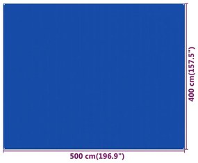 Χαλί Σκηνής Σκούρο Πράσινο 400 x 500 εκ. από HDPE