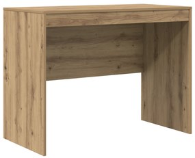 vidaXL Γραφείο Artisan Oak MDF 100 x 50 x 76 εκ. Απλό