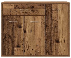 Sideboard Παλιό ξύλο 88x30x70 cm Ξύλο μηχανής - Καφέ