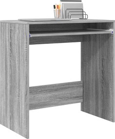 vidaXL Γραφείο Γκρίζο Σονομα 77,5 x 43 x 79 cm Επεξεργασμένο Ξύλο