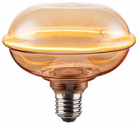 Λάμπα LED Fbright ufo Κεχριμπάρι 4 W E27 280 lm Ø 13 x 12,1 cm Διακοσμητική (1800 K)