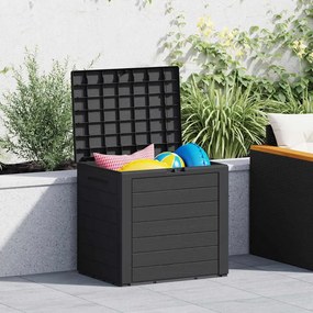 vidaXL Μπαούλο Αποθήκευσης Κήπου Ανθρακί 58,5x46x55εκ. απο Πολυπ/λένιο