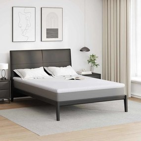 vidaXL Στρώματα Λευκό 140 x 190 cm 100% ύφασμα πολυεστέρα με τζακάρ