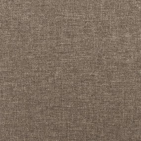 Στρώμα με Pocket Springs Taupe 120x190x20 εκ. Υφασμάτινο - Λευκό