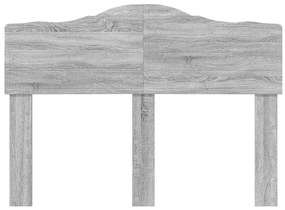 vidaXL Κεφαλάρι Γκρίζο Σονομα 120 cm Επεξεργασμένο ξύλο