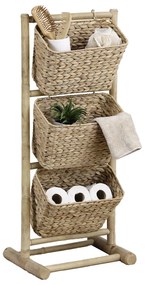 Ραφιέρα Δαπέδου 3 Θέσεων (40.5x30x92.5) T-D Bamboo 98203195