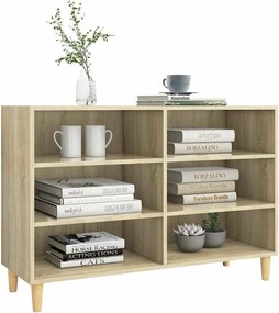 vidaXL Ραφιέρα Sonoma Δρυς 103,5 x 35 x 70 εκ. από Επεξεργ. Ξύλο