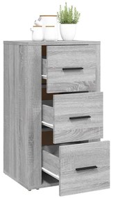 vidaXL Ντουλάπι Γκρι Sonoma 40 x 33 x 70 εκ. από Επεξεργασμένο Ξύλο
