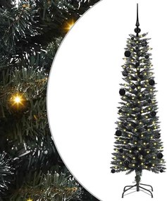vidaXL Τεχνητό Χριστουγεννιάτικο Δέντρο με 150 LED Πράσινο 150 cm