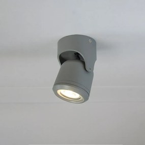 Φωτιστικό Οροφής - Σποτ Crescent 80206034 1xGU10 9x9x13cm Grey ItLighting