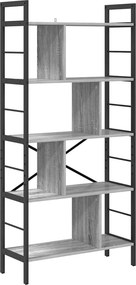 vidaXL Ράφι Βιβλίων 9 επιπέδων 75 x 30 x 156 εκ. Επεξεργασμένο Ξύλο
