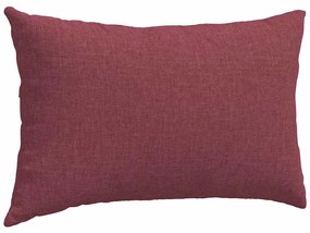 vidaXL Μαξιλάρι Καναπέ 2 pcs Κόκκινο 50 x 30 cm ύφασμα