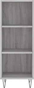 vidaXL Ντουλάπι Γκρι sonoma 34,5x32,5x90εκ. από Επεξεργασμένο Ξύλο