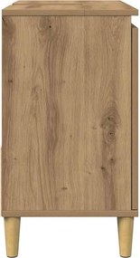 vidaXL Ντουλάπι Νιπτήρα Αρτισιανή Δρυς 65x33x60 εκ. Επεξ. Ξύλο