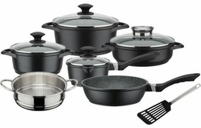 Μαγειρικά Σκεύη GSW Μαύρο noir 10 Τεμάχια