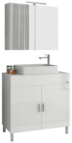 Σετ μπάνιου ROMA 80 II Λευκό