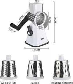 Χειροκίνητος τρίφτης - KJ3052 - DSP - 565374 - White