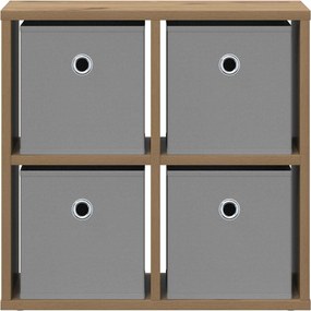 vidaXL Πλαϊνό γραφείο Artisan Oak 49,5 x 22 x 47 εκ