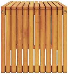vidaXL Τραπεζάκι σαλονιού Καφέ 70 x 35 x 35 cm Μασίφ ξύλο ακακίας
