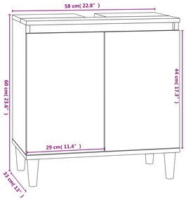 ΝΤΟΥΛΑΠΙ ΝΙΠΤΗΡΑ GREY SONOMA 58 X 33 X 60 ΕΚ. ΕΠΕΞΕΡΓ. ΞΥΛΟ 821258