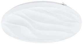 Φωτιστικό Οροφής-Πλαφονιέρα Led Benariba 99343 Ø330 3000K White Eglo Metal, Plastic