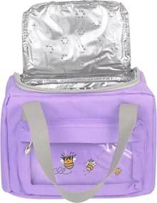 Ισοθερμική Τσάντα Φαγητού 6lt Amber 3010-1 Purple Bee
