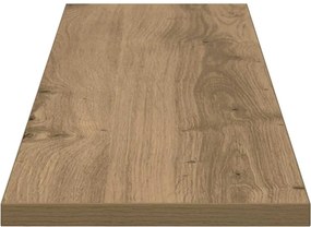 vidaXL Ράφι Βιβλίων 4 pcs Καφέ 80 x 20 x 1,5 cm Επεξεργασμένο ξύλο