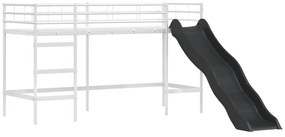 vidaXL Λευκό και Ρόζ 74,5 x 190 εκ.