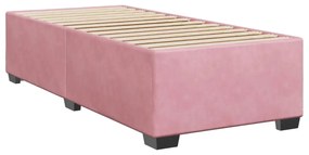 ΚΡΕΒΑΤΙ BOXSPRING ΜΕ ΣΤΡΩΜΑ ΡΟΖ 90X200 ΕΚ. ΒΕΛΟΥΔΙΝΟ 3286209