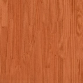 vidaXL Σκελετός Κρεβ. Χωρίς Στρώμα Καφέ Κεριού 120x200 εκ Μασίφ Πεύκο