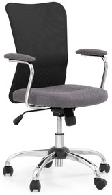 ANDY chair color: grey/black DIOMMI V-CH-ANDY-FOT-CZARNY