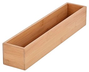 Κουτί Οργάνωσης Συρταριού Bamboo Essentials 03-17576 8x38x7cm Natural Estia Bamboo