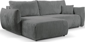 Γωνιακός καναπές Alino-Anthraki