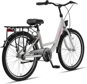 Belle 26 Inch Girls Rim Brakes Light grey