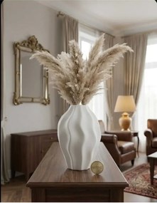 Stewehome Χειροποίητο κεραμικό βάζο κυματιστό μοντέλο
