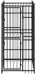 vidaXL Κλουβί Σκύλου Εξωτερικού Χώρου 1,84 μ² από Ατσάλι