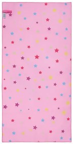 Beauty Home Πετσέτα θαλάσσης διπλής όψης παιδική Microfiber Αrt 2266 Ροζ