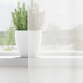 vidaXL Κουρτίνες Voile με βρόχους 2 τεμάχια Λευκό 140x175 cm