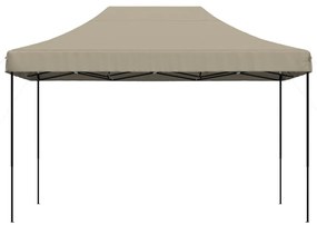 Τέντα Εκδηλώσεων Πτυσσόμενη Pop-Up Taupe 410x279x315 εκ. - Μπεζ-Γκρι