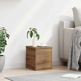 vidaXL Κουτί αποθήκευσης με αποθήκευση artisan δρυς 30 x 35 x 35 cm