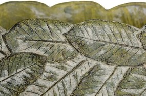 Τσιμεντένιο Κασπώ Αντικέ Leaves 25x13x12εκ