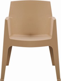 ΠΟΛΥΘΡΟΝΑ ΠΟΛΥΠΡΟΠΥΛΕΝΙΟΥ SLEEK HM6370.03 ΚΑΠΟΥΤΣΙΝΟ 68x63x82,5Υεκ.