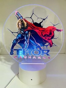 Φωτιστικό 3D Led Plexiglass Thor