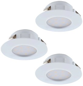 Φωτιστικό Χωνευτό Eglo 95821 PINEDA Λευκό (White) 3000K