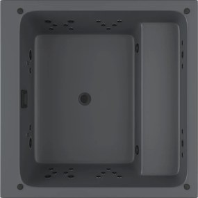 Acrilan Lord SPA 2,00 x 2,00 - Gecko Combi, Velour Grey, WPC - Grey