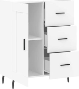 vidaXL Ντουλάπι Λευκό 69,5 x 34 x 90 εκ. από Επεξεργασμένο Ξύλο