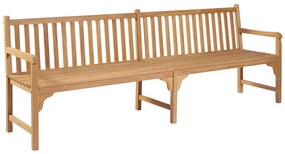 vidaXL Παγκάκι Κήπου 240 εκ. από Μασίφ Ξύλο Teak