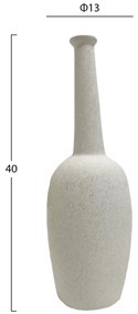 ΕΠΙΤΡΑΠΕΖΙΟ ΚΕΡΑΜΙΚΟ ΔΙΑΚΟΣΜΗΤΙΚΟ ELENDIL HM4591.01 ΥΠΟΛΕΥΚΟ ΚΡΥΣΤΑΛΛΙΚΟ Φ13x40Υεκ (1 Τεμμάχια)